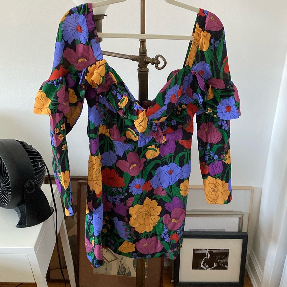 FARM Rio Floral Multicolor Dress - Picture 2 of 4